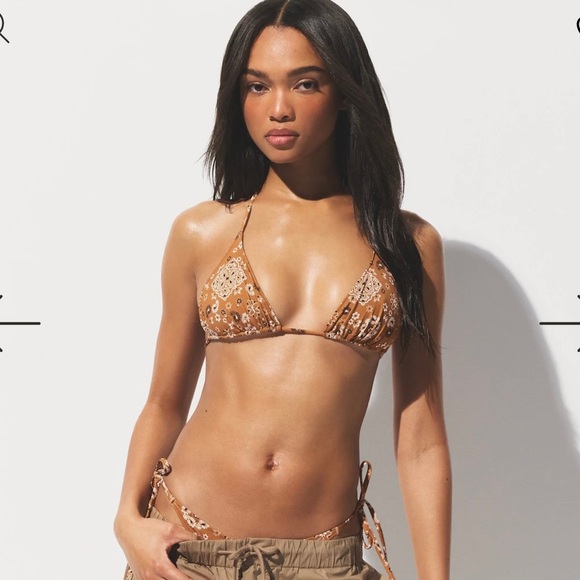 SKIMS Other - Skims triangle bikini top/High waisted bottoms